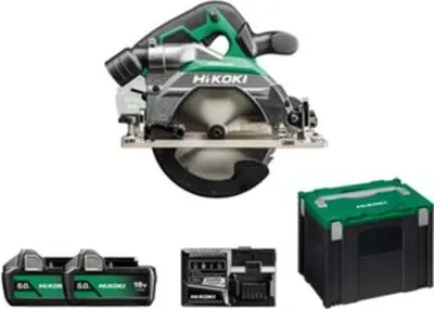 Produktbild von Hikoki 18V 165Mm Säge C1806Dbwpz 2X5,0Ah Hitsystem 66Mm