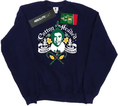 Produktbild von Elf - "Baumwolle Headed Ninny Muggins" Sweatshirt für Damen BI5587 (XL) (Marineblau)