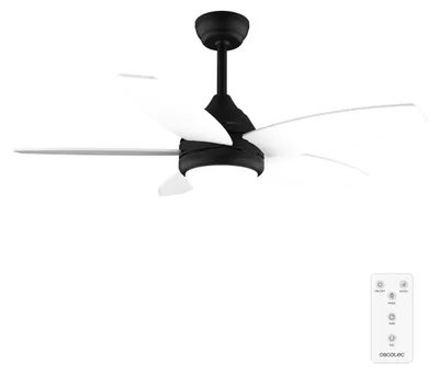 Produktbild von Cecotec EnergySilence Aero 4200, Haushalts-Lamellenlüfter, Schwarz, Weiß, Zimmerdecke, 25 m², 106,7 cm, Fernbedienung
