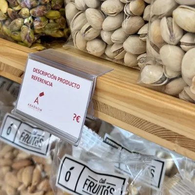 Productafbeelding van Set van 50 Prijshouders voor Houten Planken