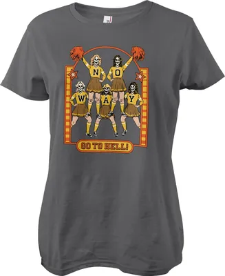Produktbild von No Way - Go To Hell Girly Tee - X-Large - DarkGrey