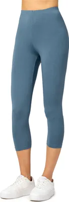 Image de Merry Style Leggings 3/4 pour femmes en viscose MS10-144 (Jeans, XXL)