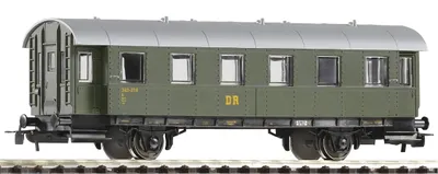 Zdjęcie produktu dla PIKO Pass.Car B 2nd Cl. DR III, Model kolejowy, HO (1:87), Każda płeć, Czarny, Zielony, Szary, Zabawka nieodpowiednia dla dzieci poniżej 36. miesiąca życia