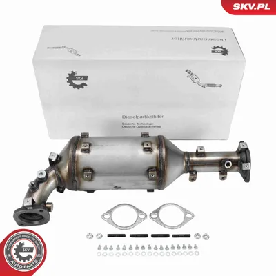 Obrázek produktu pro ESEN SKV 62SKV539 Filtr pevných částic (DPF) pro pickup NISSAN NP300 Navara (D40) Výfukový systém pro dieselové motory