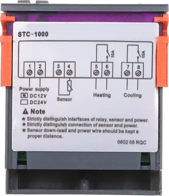 Zdjęcie produktu dla STC-1000 Cyfrowy regulator temperatury Ogrzewanie Chłodzenie Termostat Celsjusza z czujnikiem