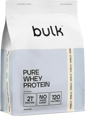 Produktbild von Bulk Pure Whey Protein (1800g) Vanilla - Eiweiße - Molkenprotein-Konzentrat