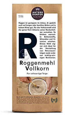 Produktbild von Antersdorfer - Roggenmehl Vollkorn - 1 kg