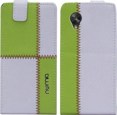Produktbild von LG Nexus 5 numia Flipstyle Weiss-GrÃ1/4n