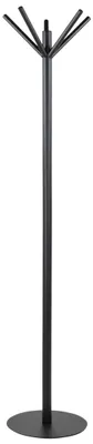Produktbild von Spinder Design Kleiderständer STICKS Schwarz Garderobenständer 40x40x181 cm
