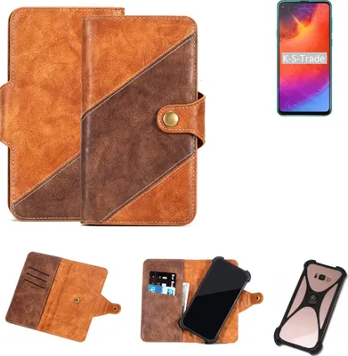 Produktbild von K-S-Trade Handyhülle Schutzhülle Bookstyle Case Wallet-Case kompatibel mit Samsung Galaxy A9 Pro (2019) Cover Klapphülle Kantenschutz Smartphone