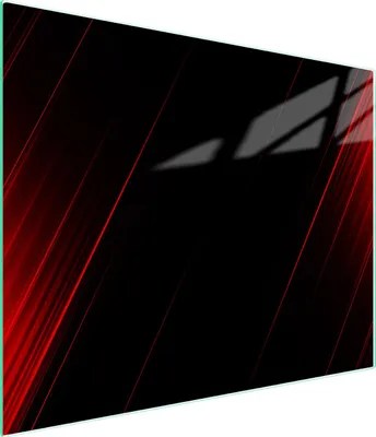 Produktbild von Glasschneidebrett 52x30 Schwarz
