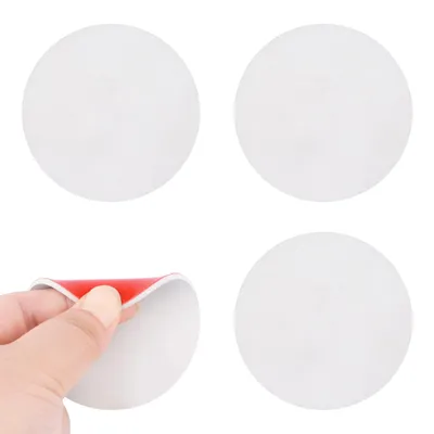 Obrázok produktu pre Gumené krytky na otvory, 4 kusy samolepiacich krytiek na stenu (63 mm)