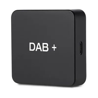 Obrázek produktu pro DAB 004 DAB box, digitální rozhlasový anténní tuner, FM přenos, napájení přes USB, pro autorádio Android 5.1 a vyšší (pouze pro země s DAB signa