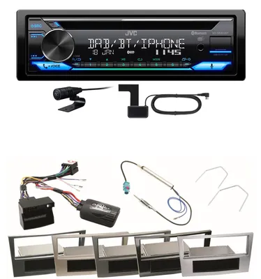 Produktbild von JVC KD-DB922BT Bluetooth Digitalradio Einbauset für Astra H Corsa D Zafira B