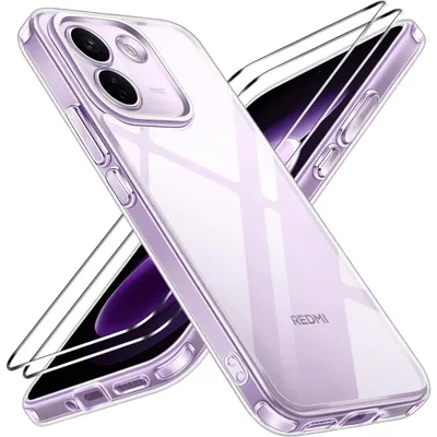 Produktbild von Hülle + 2x Schutzglas für Xiaomi Redmi Note 17 Pro Max 5G Panzerfolie Schutzhülle Case 9H