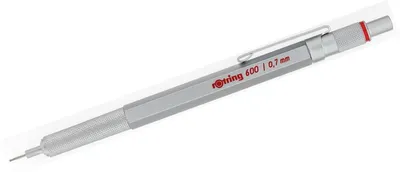 Produktbild von rOtring 600 Druckbleistift | 0,7 mm | Silber