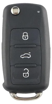 3-Knopf-Autoschlüssel-Gehäuse für VW Jetta Golf Passat Käfer Skoda Seat