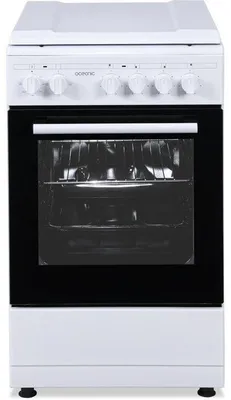 Productafbeelding van Elektrische kookplaat OCEANIC OCEACE5060W, 4 kookplaten, oven 48 liter, 6800W, L49,8 x D61 x H86 cm, wit