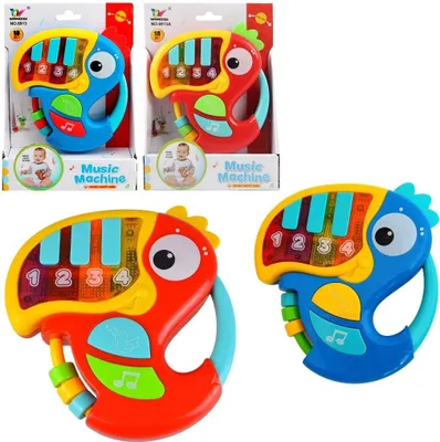 Image de Piano à claviers « Papagaï musical » pour tout-petits MIX - Trifox