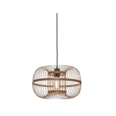 Produktbild von GOOD&MOJO - Hängeleuchte Hokkaido - Bambus - Ø38cm Hängelampe - Esstischlampe - Wohnzimmerlampe - Schlafzimmerlampe - Wohnzimmer
