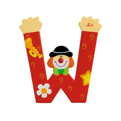 Image de SEVI Lettre W - Clown