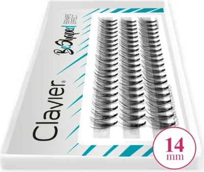 Zdjęcie produktu dla Clavier Wimpern BeShaped B 0.1, 14 mm