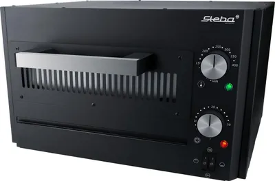 Produktbild von Steba PB 1800, 1 Pizza/Pizzen, 30,5 cm, Mechanisch, 400 °C, 150 - 400 °C, 0,5 h