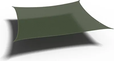 Produktbild von CoolfitSegel 5x5m olive Quadrat, HDPE olive, Polyethylen