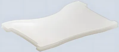 Produktbild von Stützplatten A8 quer Kunststoff transluzent klar f. Han998