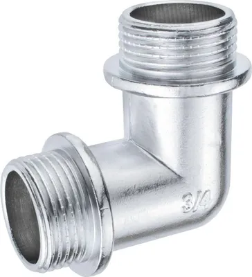 Produktbild von Cornat Winkel messing verchromt 3/4 Außengewinde
