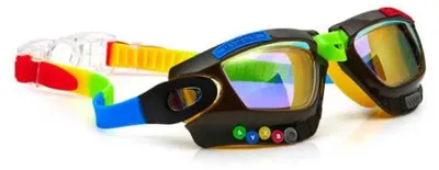 Produktbild von Bling2O Schwimmbrille - Gamer - Silikon Kinder Schwimmbrille mit UV-Schutz
