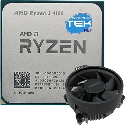 Obrázek produktu pro Procesorius AMD Ryzen 3 4100, 3.8 GHz, AM4