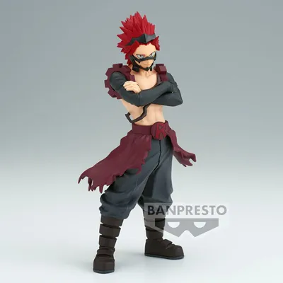 Zdjęcie produktu dla Figurka BANPRESTO My Hero Academia Eijiro Kirishima Red Riot 16cm Anime Collectibles