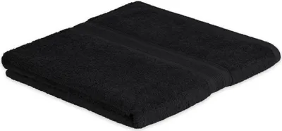 Produktbild von Badetuch 100 x 150 cm 500g/m² Schwarz Hohe Qualität Neu/OVP
