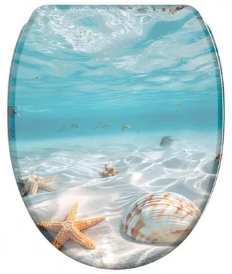 Immagine prodotto di Sedile per WC SANILO® Waterworld con meccanismo Soft-Close e sgancio rapido, copriwater direttamente dal produttore, sedile per WC, sedile per WC, copriwater, copriwater, sedile per WC