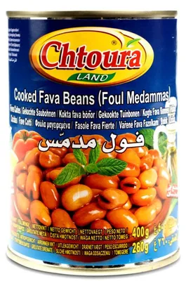 Produktbild von Chtoura Garden Gekochte Saubohnen 475g
