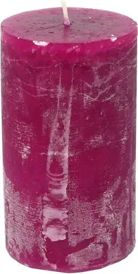 Produktbild von Stumpenkerze durchgefärbt beere 12 x Ø 7 cm