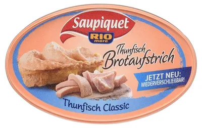 Zdjęcie produktu dla Saupiquet Tuna Spread Classic Resealable 115g