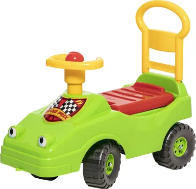 Produktbild von Rutscher Auto Rutscherfahrzeug Baby Taxi grün Kinder Lauflernhilfe