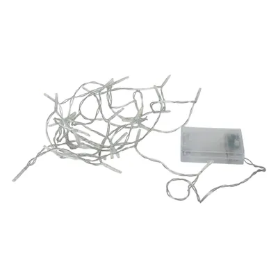Produktbild von Lichterkette 30 LED warmweiß mit Timer 3 m batteriebetrieben Spetebo