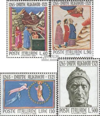 Produktbild von Briefmarken Italien 1965 Mi 1188-1191 (kompl.Ausg.) postfrisch Dante Alighieri