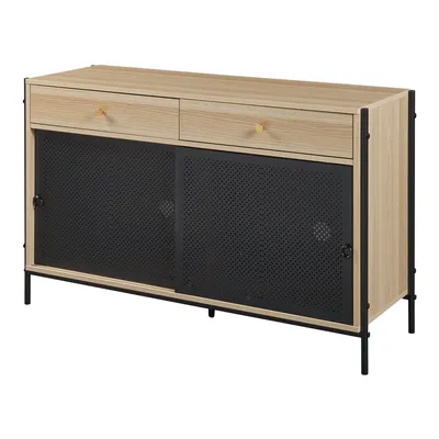Immagine prodotto di Mobile TV 'Tysnes' 120x40x75 cm rovere/nero