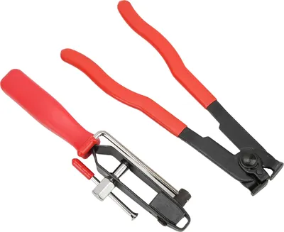Obrázek produktu pro 2ks/sada CV Joint Ear Clamp Banding Tool Boot Crimp Plier Kit Stainless Steel Universal for Car