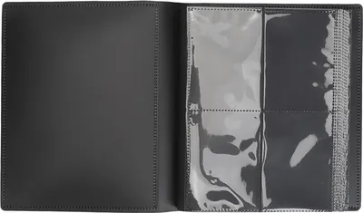 Image de Album pour cartes, 4 pochettes, 20 pages, pièce de collection, ruban noir, capacité 160, support de collection
