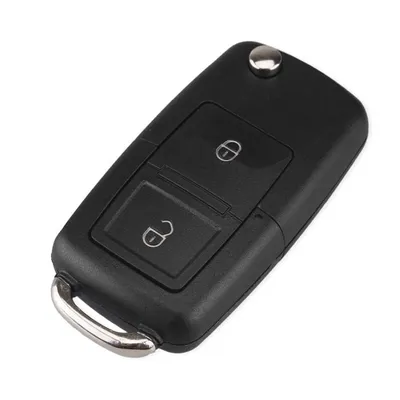 Productafbeelding van ENERGY01, 2-knops sleutelafdekking, geschikt voor Volkswagen MK4, Bora, Golf 4, 5, 6, Passat, Polo, Bora, Touran