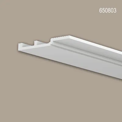 Produktbild von Profhome 650803 Eckleiste Deckenleiste Sockelleiste Zierleiste Stuckleiste 2 m