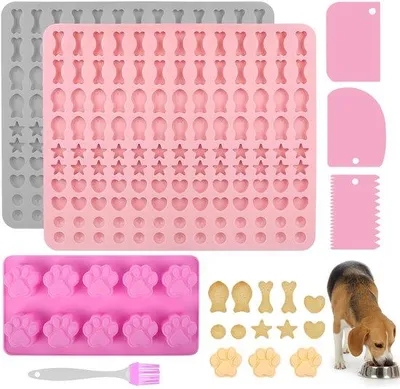 Produktbild von Silikonische Backen für Hundekuchen, Backmatte für Hundesnacks, Backform für Hundekuchen, Backen für Hunde