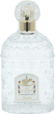 A clear, professional studio shot of a Guerlain perfume bottle.