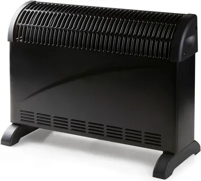 Zdjęcie produktu dla Domo DO7350CH, Elektryczny grzejnik konwektorowy, Wewnętrzna, Podłoga, Czarny, 2000 W, 700 W