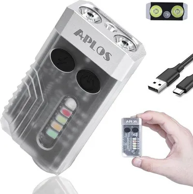 Obrázek produktu pro Mini LED svítilna s UV světlem a magnetickým držákem